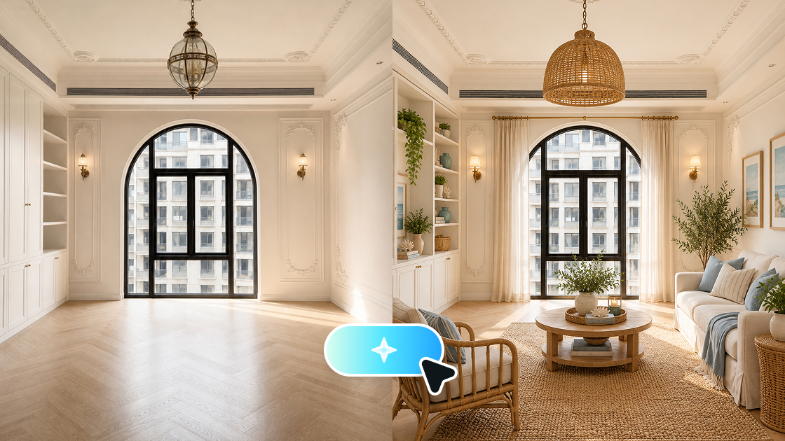 AI Interiors Without the Design Work