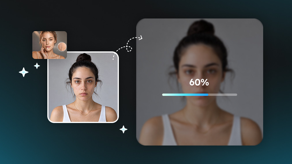 Applica il filtro di bellezza IA
