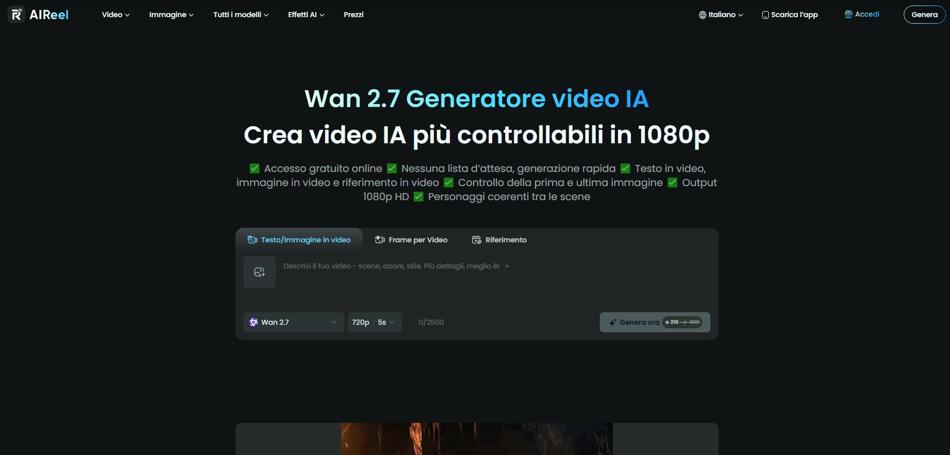 Wan — per scene immaginarie più libere