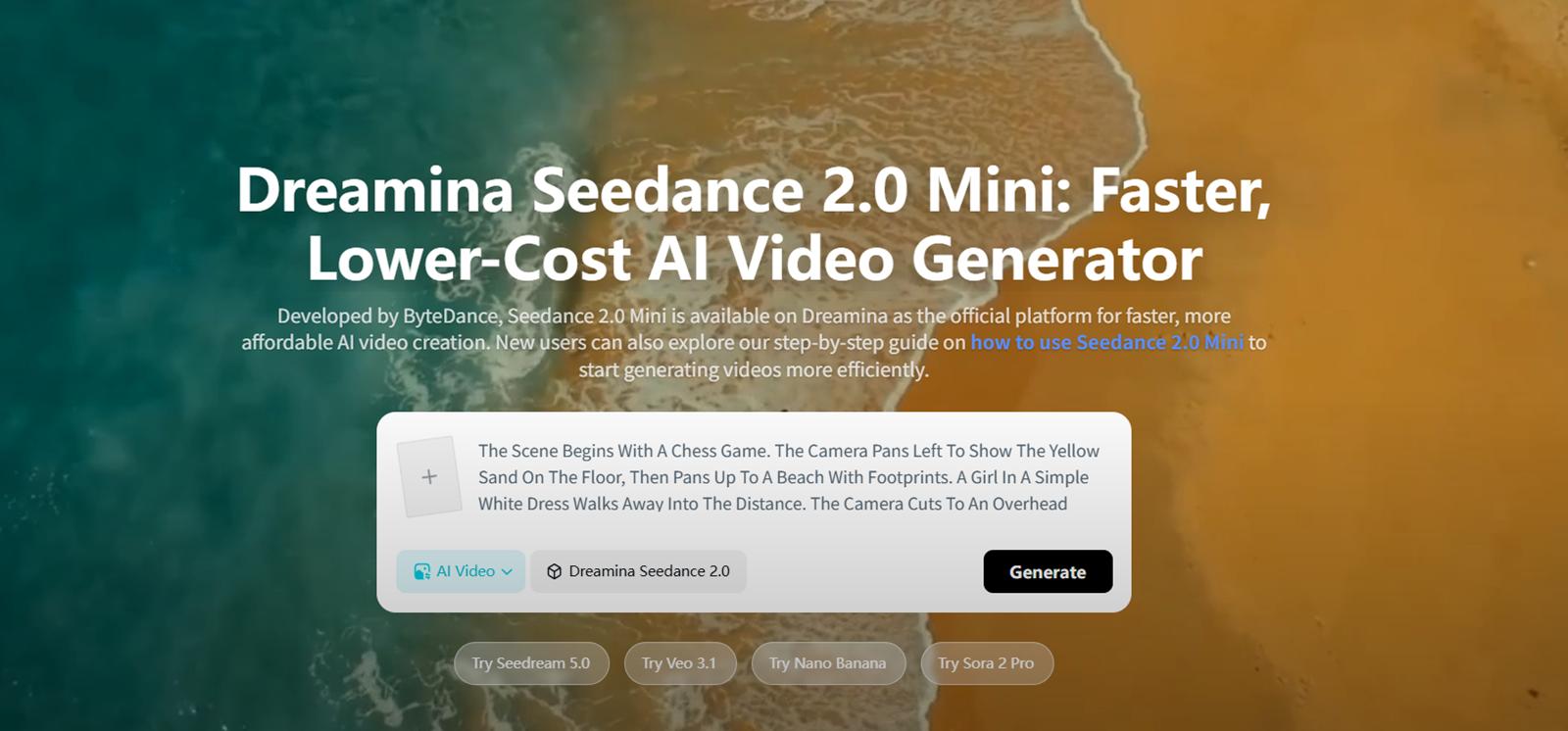 Dreamina Seedance 2.0 Mini
