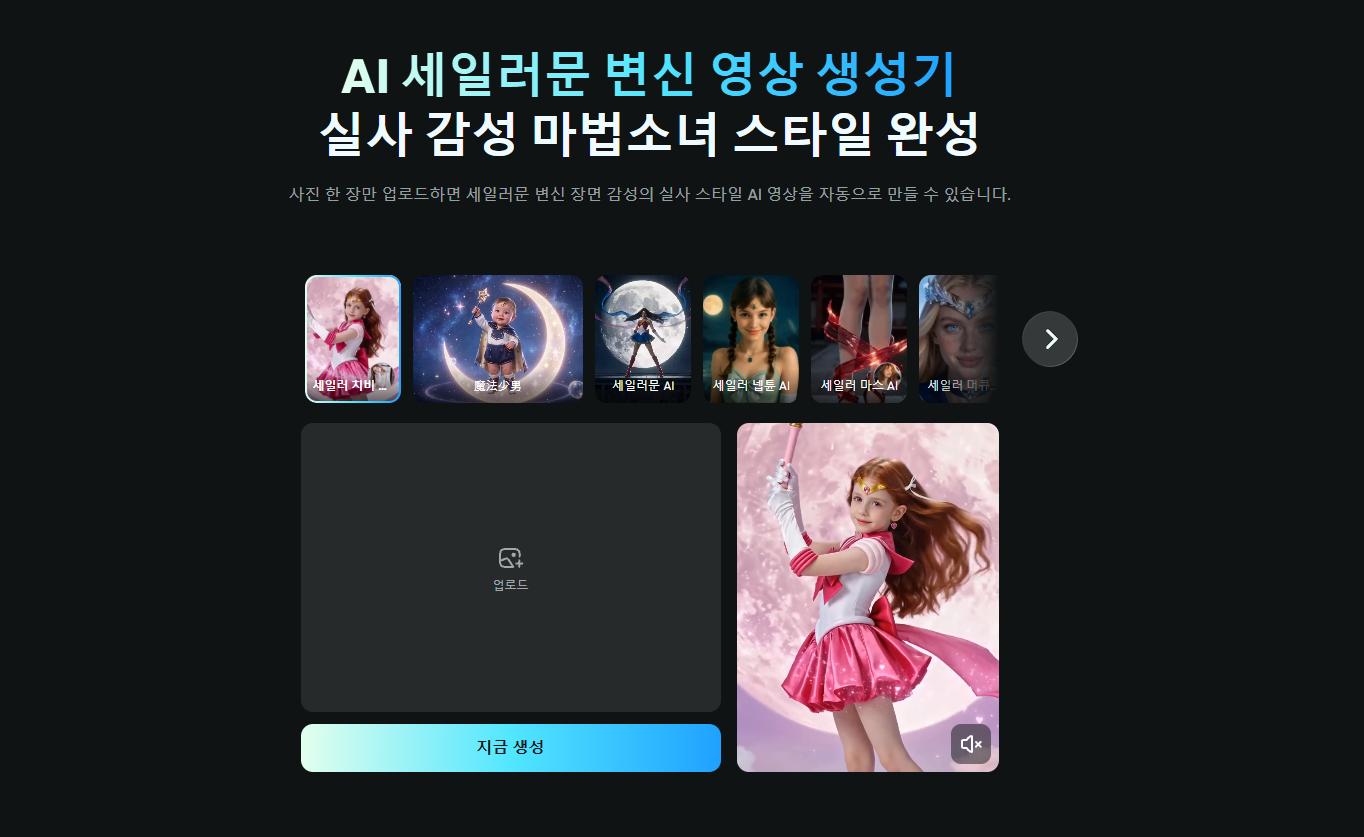 세일러문 변신 ai