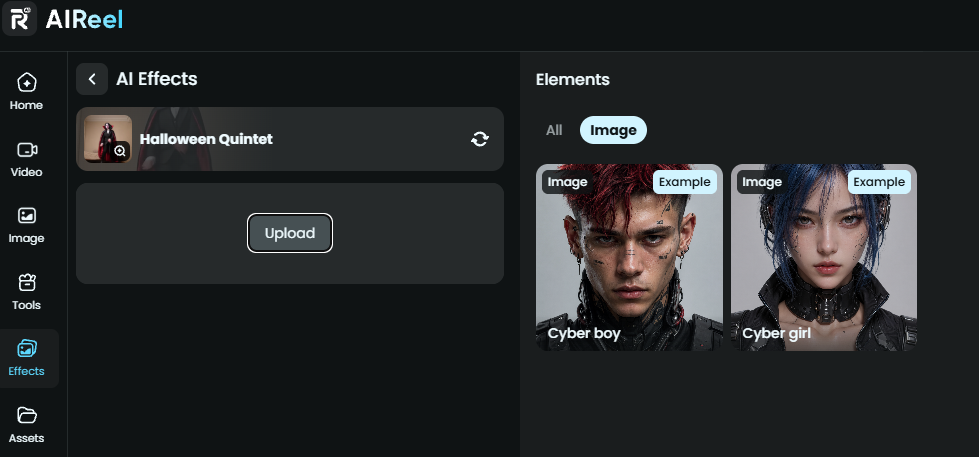 Upload photos for Halloween