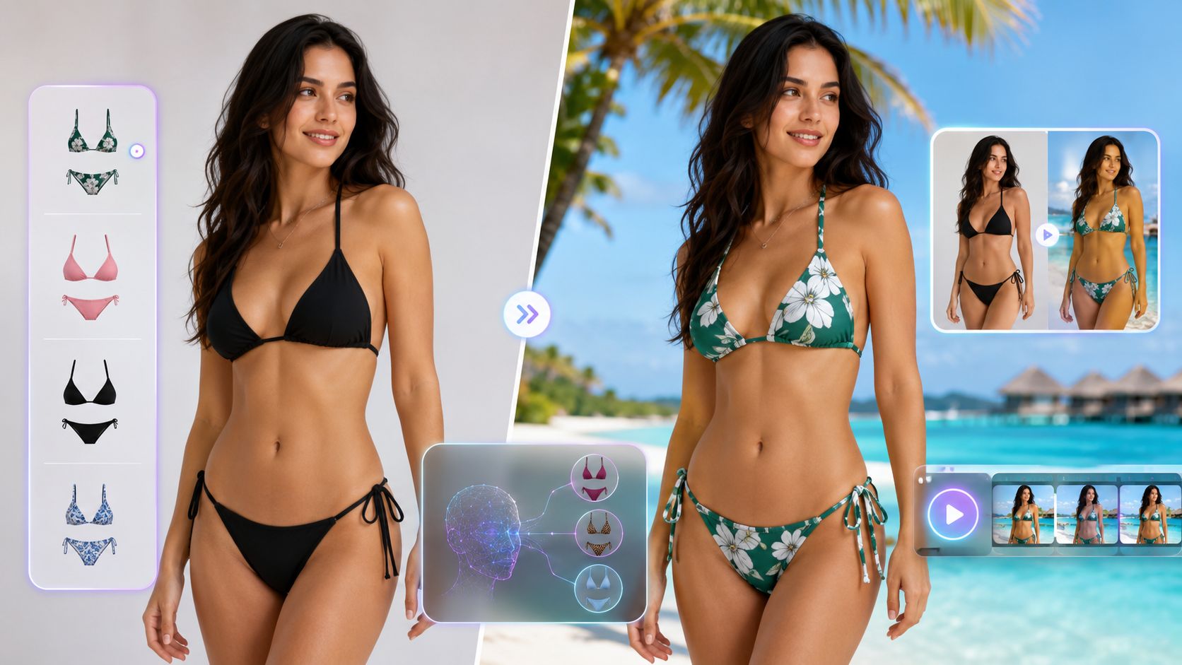ai bikini try on