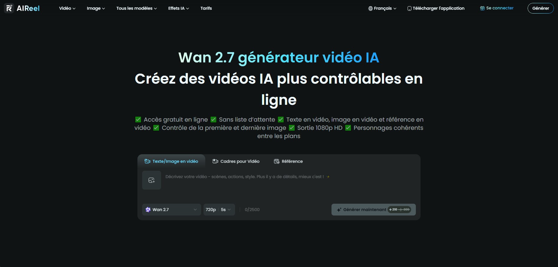 Wan — pour des scènes imaginaires plus libres