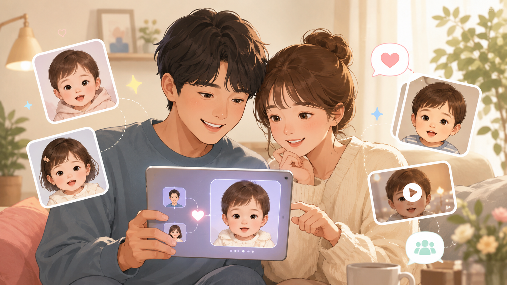 将来、子供ができたらどんな顔になるんだろう