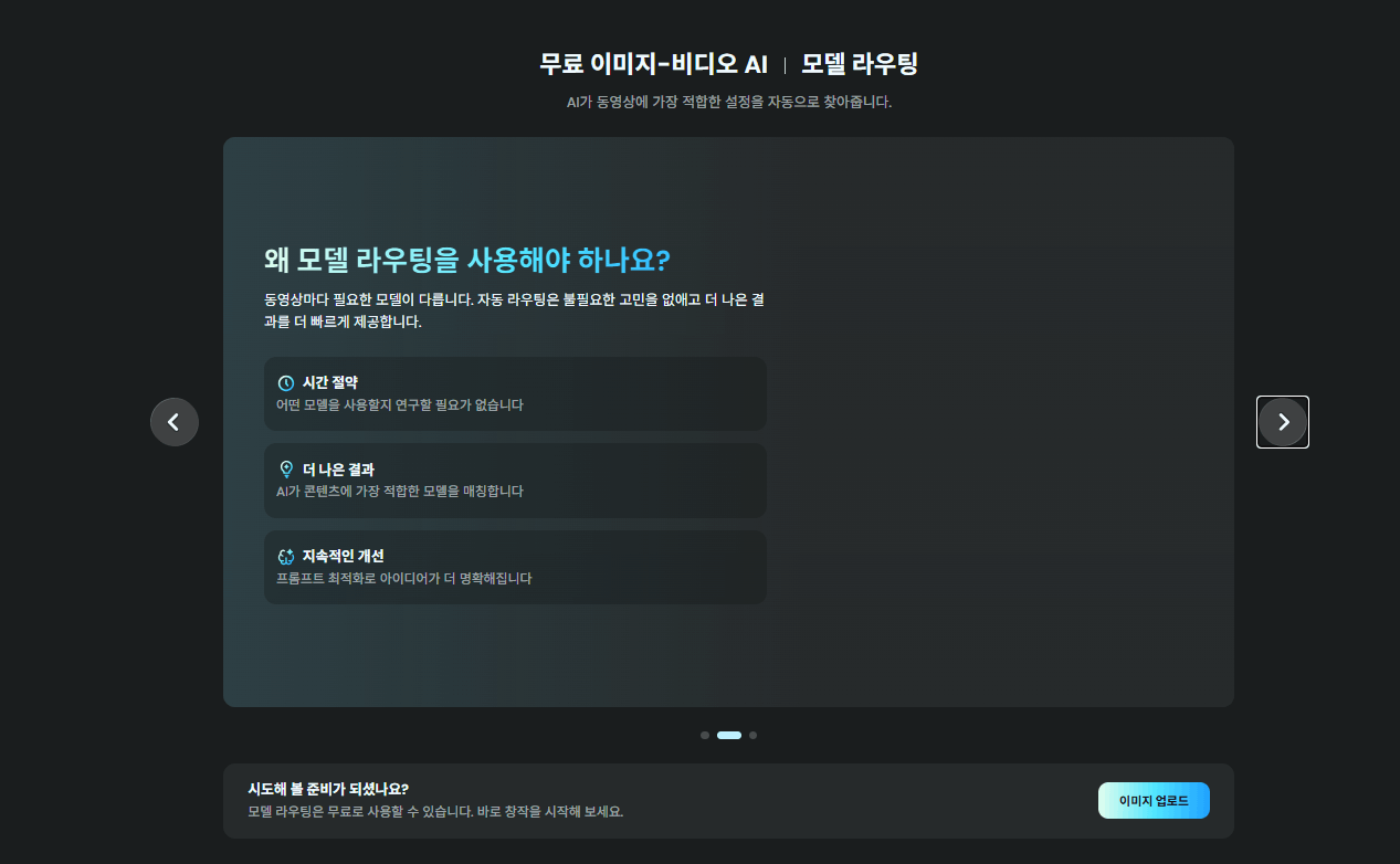 AIReel 스마트 라우팅 기능