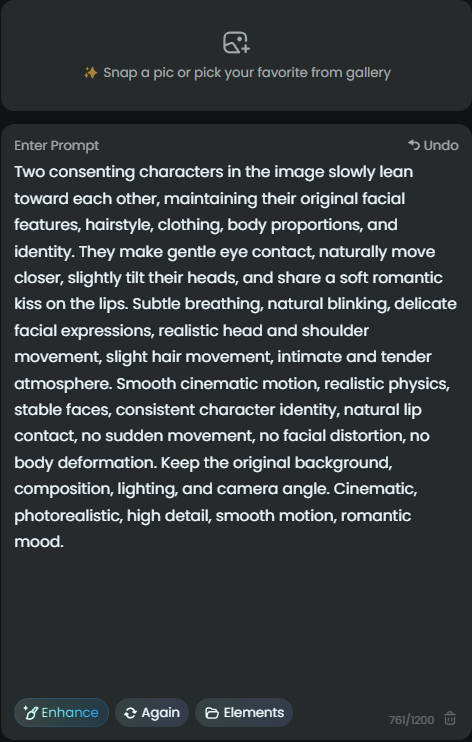 How to Make AI Kiss - method 1