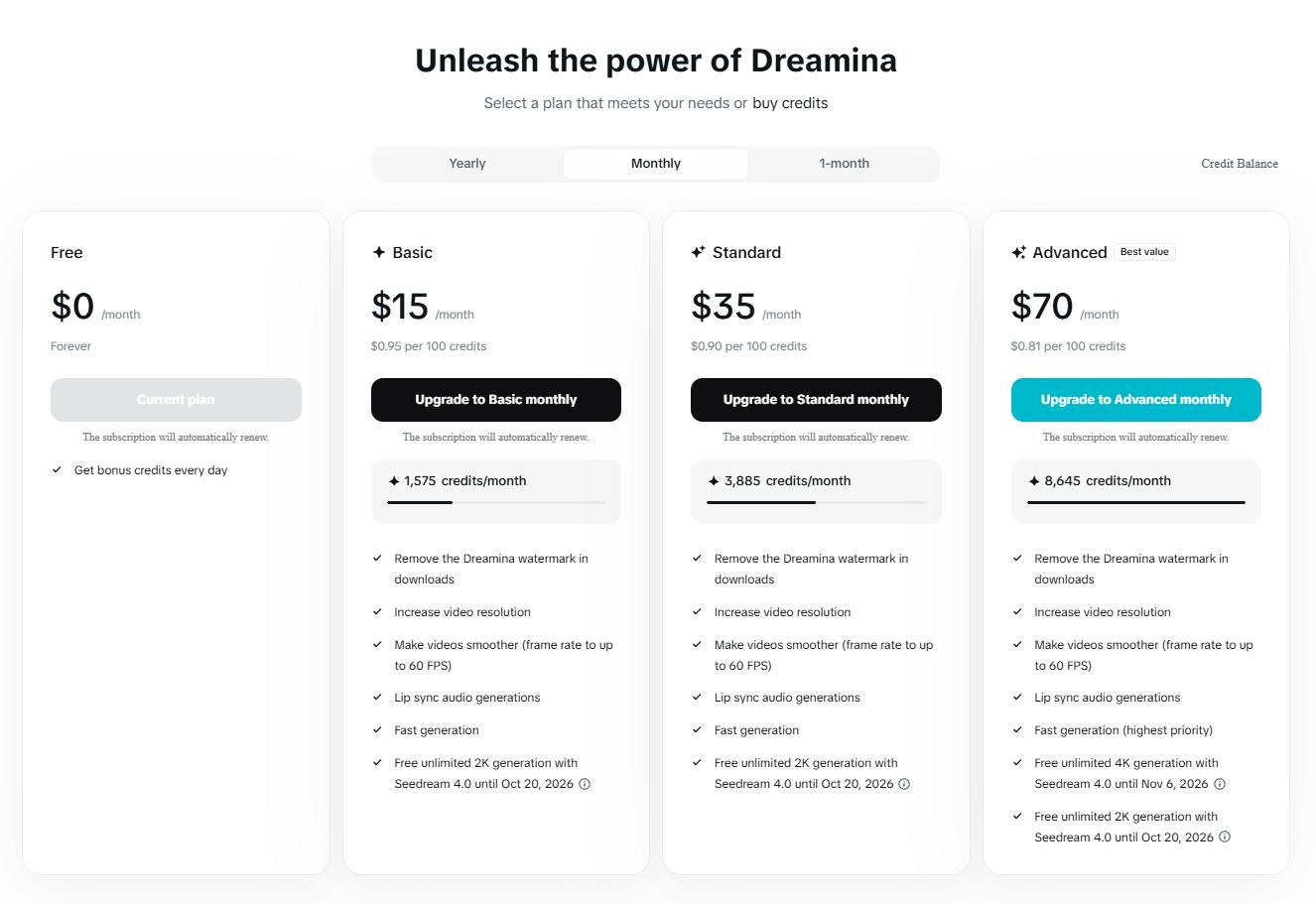 seedance 2.0 pricing